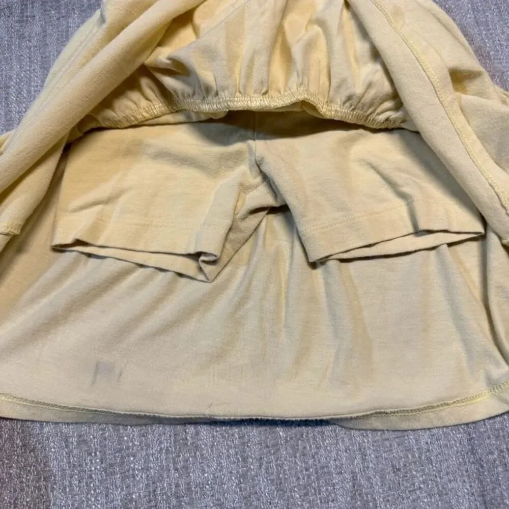 Old Navy 3T Girls Skorts Yellow Green